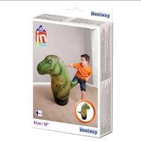 Надувная игрушка для боксирования Bestway "Динозавр", детская груша-неваляшка для бокса, 89 см